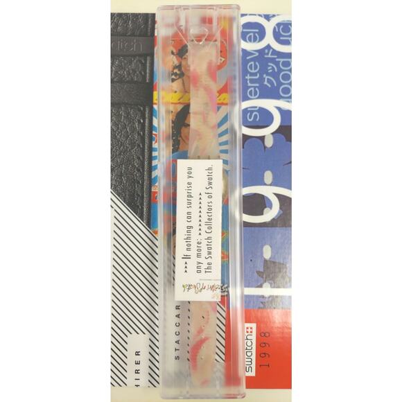 Swatch Watch EXOTIC CURVES SUJK142 2009 Jelly In Jelly swiss made Quartz - Picture 10 of 10